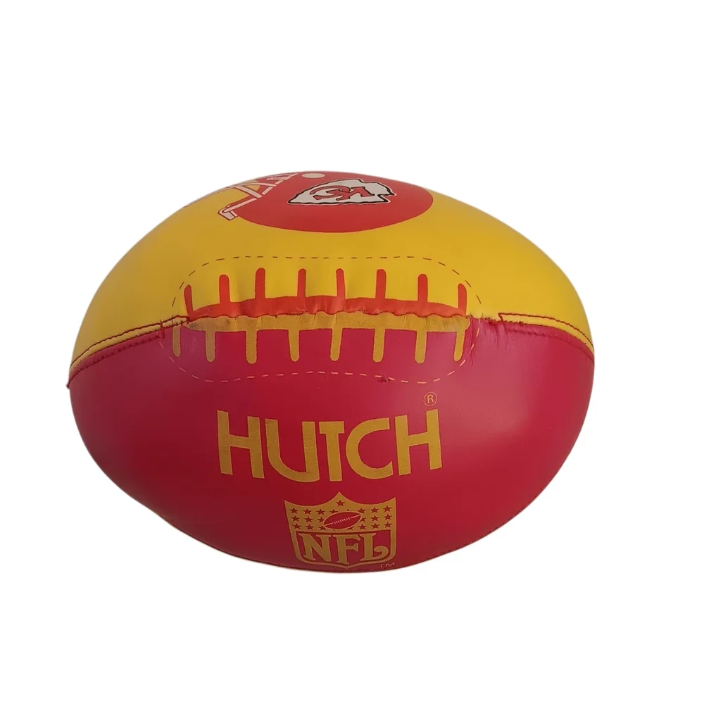 Kansas City Chiefs Mini Plush Hutch Football - Picture 3 of 3